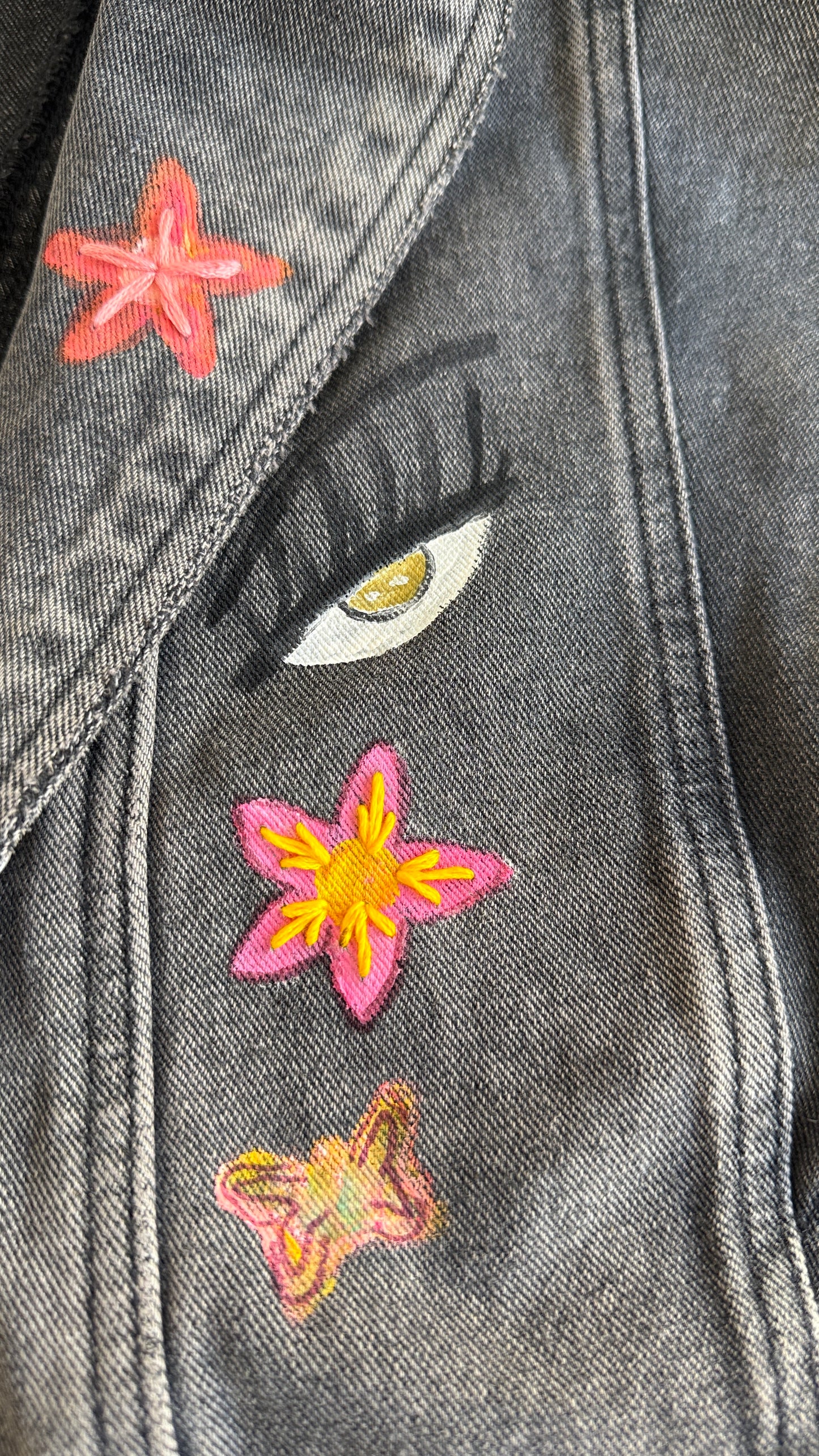 Flower Face Vest